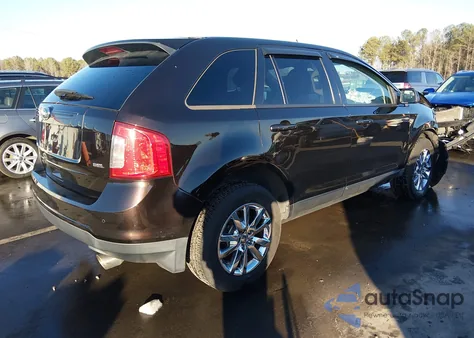 2013 Ford Edge Sel from USA, damaged, VIN 2FMDK3JC4DBB81206